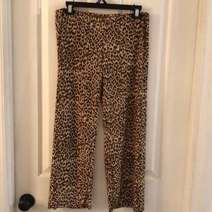 Adorable Leopard Pajama Pants